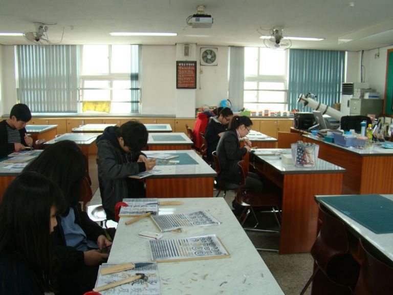 경기도 광주시 곤지암중학교 전통서각반 