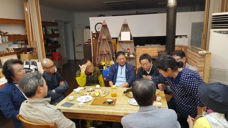 제천 한국차문화박물관 전통서각수업의 열기~~~