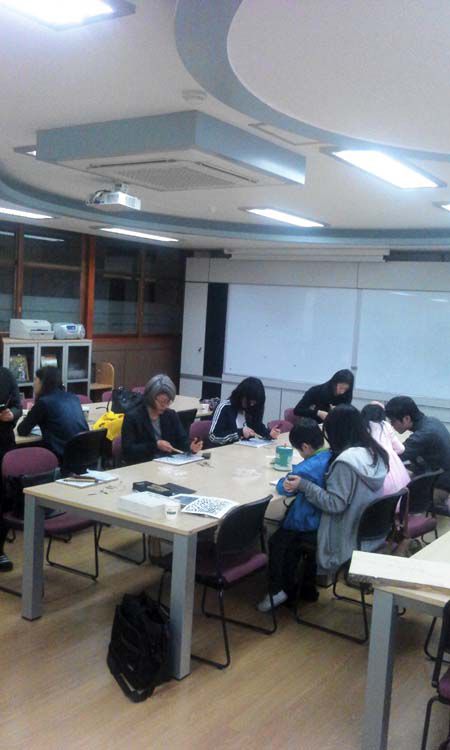 용인"제일초등학교"-전통서각반 수업시작